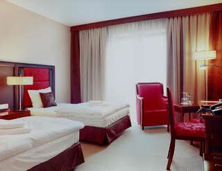 Отель Hotel Alhar Люблинец Двухместный номер с 2 отдельными кроватями-2