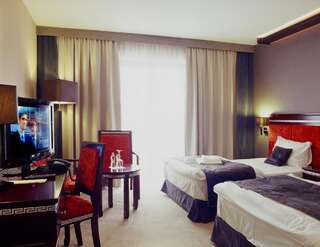 Отель Hotel Alhar Люблинец Двухместный номер с 2 отдельными кроватями-1